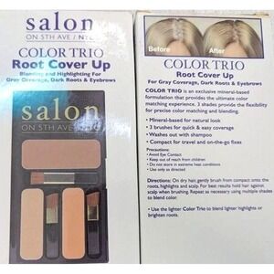 Lot of 3 NEW Salon on 5th NYC Color Trio Root Cover Up Dark Blonde 3 Shades